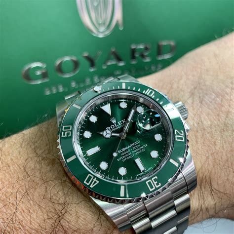 green submariner rolex